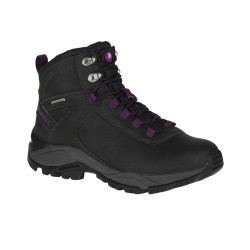 Merrell Bota Vego Mid LTR Black Gloxinia Negro Morado Mujer