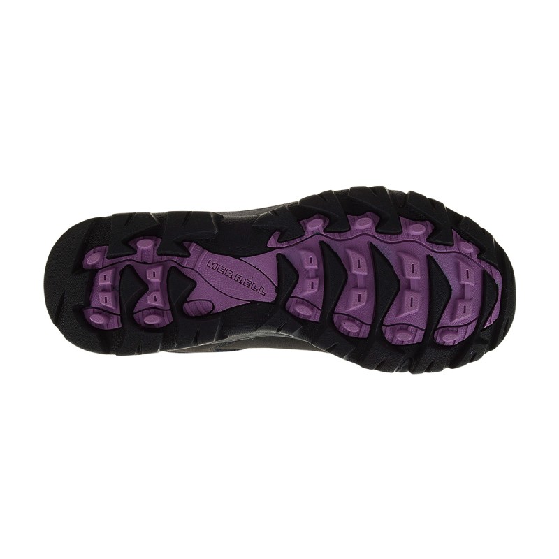 Merrell Bota Vego Mid LTR Black Gloxinia Negro Morado Mujer