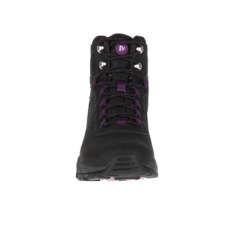 Merrell Bota Vego Mid LTR Black Gloxinia Negro Morado Mujer