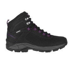 Merrell Bota Vego Mid LTR Black Gloxinia Negro Morado Mujer