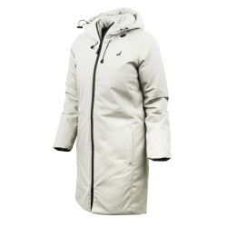 Joluvi Chaqueta Fibras Impermeable Stormy W Crudo Negro Mujer