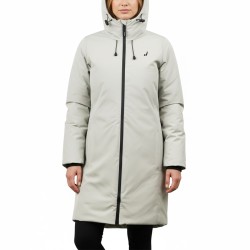 Joluvi Chaqueta Fibras Impermeable Stormy W Crudo Negro Mujer