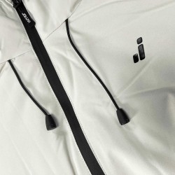 Joluvi Chaqueta Fibras Impermeable Stormy W Crudo Negro Mujer