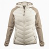 Joluvi Chaqueta Híbrida Corno Beige Crudo Mujer