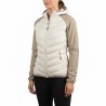 Joluvi Chaqueta Híbrida Corno Beige Crudo Mujer
