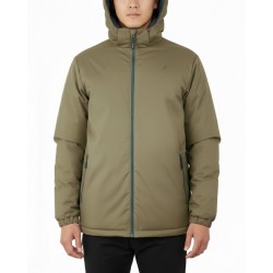 Joluvi Chaqueta Calefactable Reversible Heat Dipa Verde Bosque Gris Fosil Hombre