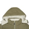 Joluvi Chaqueta Reversible Dipa Verde Crudo Gris Fosil Mujer