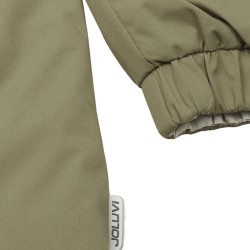 Joluvi Chaqueta Reversible Dipa Verde Crudo Gris Fosil Mujer