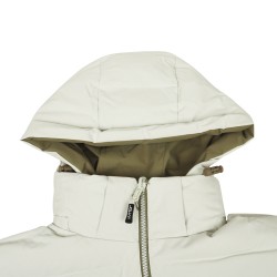 Joluvi Chaqueta Reversible Dipa Verde Crudo Gris Fosil Mujer