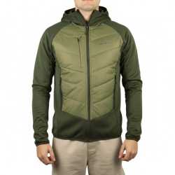 Trangoworld Chaqueta Híbrida Loupian Verde Hombre
