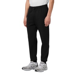 Champion Pantalón Chándal Stretch Con Puños C-Tech Negro Hombre