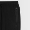 Champion Pantalón Chándal Stretch Con Puños C-Tech Negro Hombre