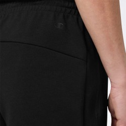Champion Pantalón Chándal Stretch Con Puños C-Tech Negro Hombre