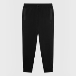 Champion Pantalón Chándal Stretch Con Puños C-Tech Negro Hombre