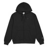 Champion Sudadera Con Cremallera Negro Hombre