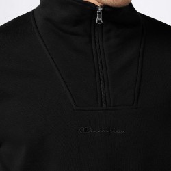 Champion Sudadera Media Cremallera Icons Negro Hombre