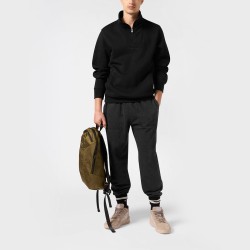 Champion Sudadera Media Cremallera Icons Negro Hombre