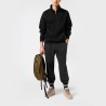 Champion Sudadera Media Cremallera Icons Negro Hombre
