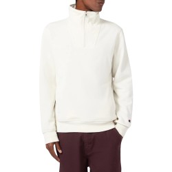 Champion Sudadera Media Cremallera Icons Blanco Roto Crema Hombre