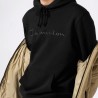 Champion Sudadera Gran Logo Bordado Icons Negro Hombre