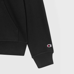 Champion Sudadera Gran Logo Bordado Icons Negro Hombre