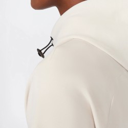 Champion Sudadera Stretch De Algodón C-Tech Blanco Roto Crema Hombre
