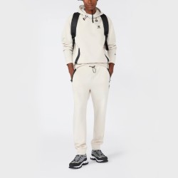 Champion Sudadera Stretch De Algodón C-Tech Blanco Roto Crema Hombre