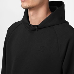 Champion Sudadera Stretch De Algodón C-Tech Negro Hombre