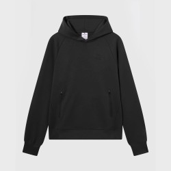 Champion Sudadera Stretch De Algodón C-Tech Negro Hombre