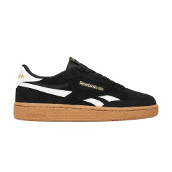 Reebok Zapatillas Club C Revenge Black White Gold Negro Niño