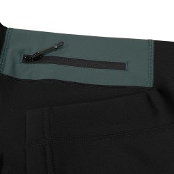 Trangoworld Forro Polar Yopal Negro Caviar Urban Chic Hombre