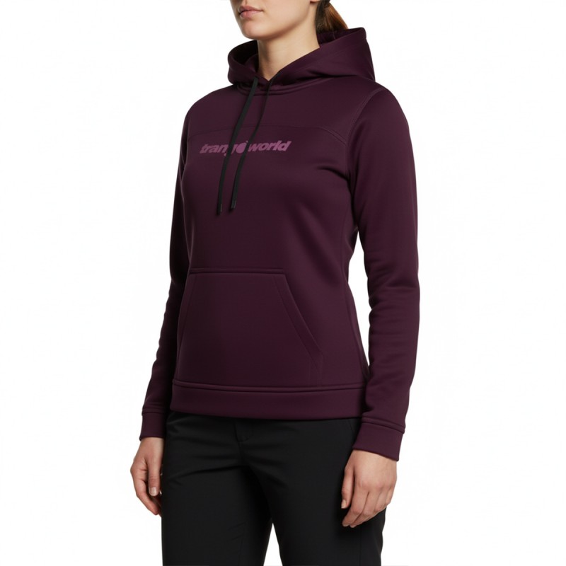 Trangoworld Sudadera Poppi Morado Potent Purple Mujer