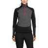 Trangoworld Forro Polar Brenta Negro Gris Caviar Ebony Mujer