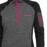 Trangoworld Forro Polar Brenta Negro Gris Caviar Ebony Mujer