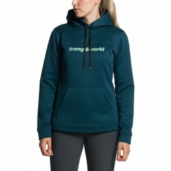 Trangoworld Sudadera Poppi Verde Reflecting Pond Mujer