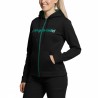 Trangoworld Chaqueta Liena Negro Mujer