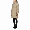 Campagnolo Chaqueta Fibras Impermeable Long Padded Down Jacket With Hood Marrón Cookie Mujer