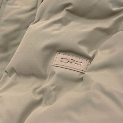 Campagnolo Chaqueta Fibras Impermeable Long Padded Down Jacket With Hood Marrón Cookie Mujer
