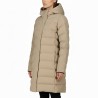 Campagnolo Chaqueta Fibras Impermeable Long Padded Down Jacket With Hood Marrón Cookie Mujer