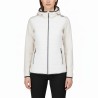 Campagnolo Chaqueta Fibras Híbrida Knit Tech Fleece Hybrid Jacket Blanco Plaster Mujer