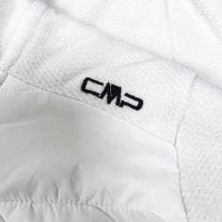 Campagnolo Chaqueta Fibras Híbrida Knit Tech Fleece Hybrid Jacket Blanco Plaster Mujer