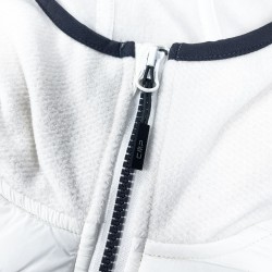 Campagnolo Chaqueta Fibras Híbrida Knit Tech Fleece Hybrid Jacket Blanco Plaster Mujer