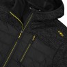 Campagnolo Chaqueta Fibras Híbrida Knit Tech Negro Anthracite Melange Hombre
