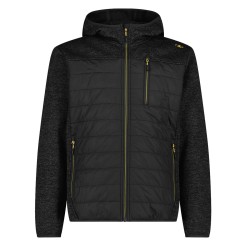 Campagnolo Chaqueta Fibras Híbrida Knit Tech Negro Anthracite Melange Hombre