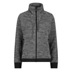 Campagnolo Chaqueta De Punto Polar Knit Tech Fleece Jacket Gris Azul Anthracite Mujer