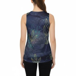 Campagnolo Camiseta Técnica Tirantes Cool Menthol Boost Azul Night TiffanyMujer