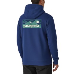 Patagonia Sudadera M's Boardshort Logo Uprisal Azul Clement Blue Hombre