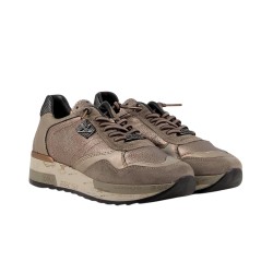 Cetti Zapatillas XL Ante Metal Acero Mujer
