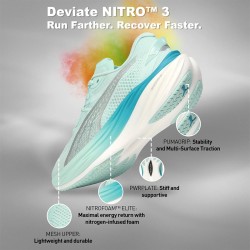 Puma Zapatilla Deviate Nitro 3 Speed Blue Mujer