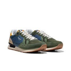 Pepe Jeans Zapatilla Brit Camp M Olivine Green Hombre